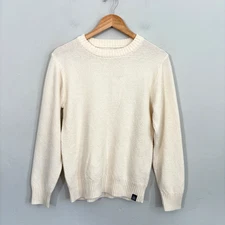 Long Wharf Westport SeaWell Sweater Women Size Small Cream Pullover New