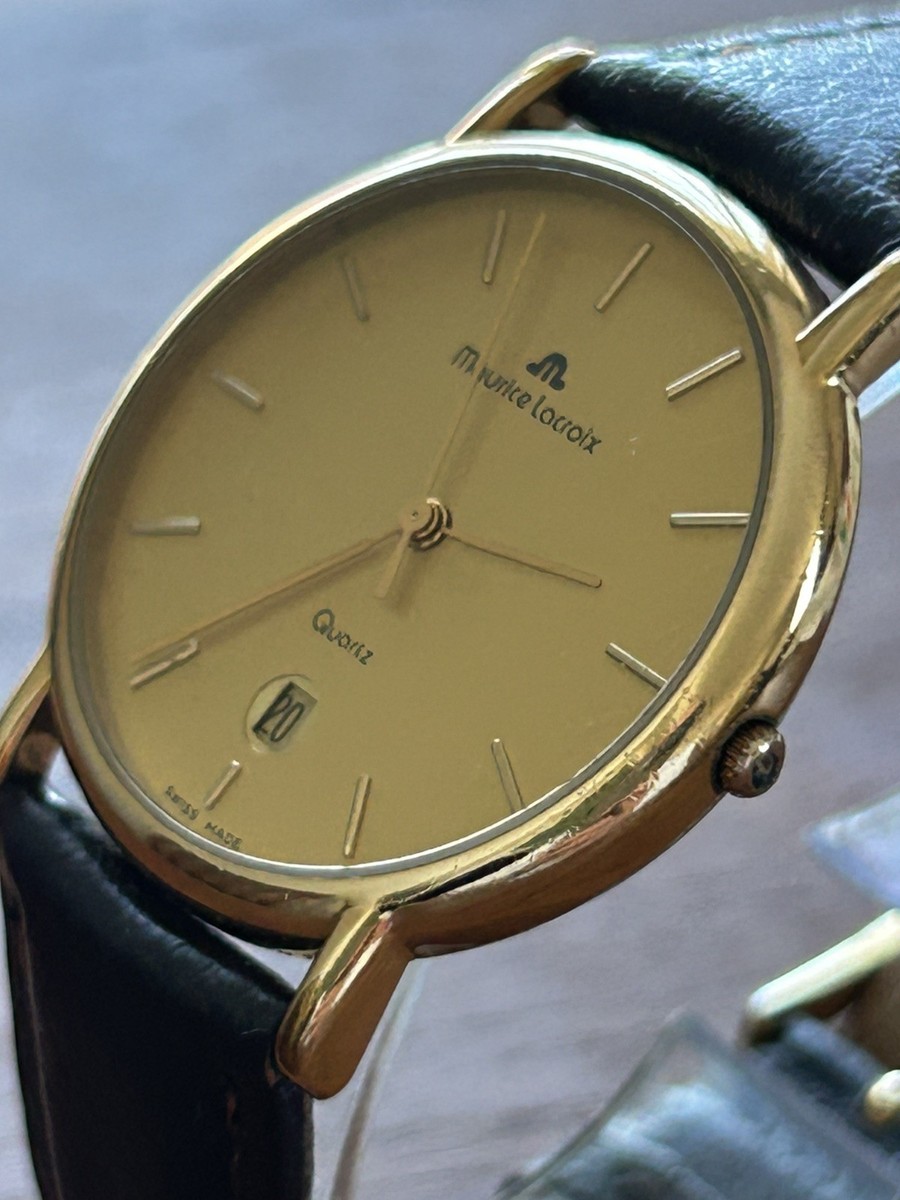 Maurice Lacroix - Les Classiques 92127 - Gold Tone - Men's 33mm
