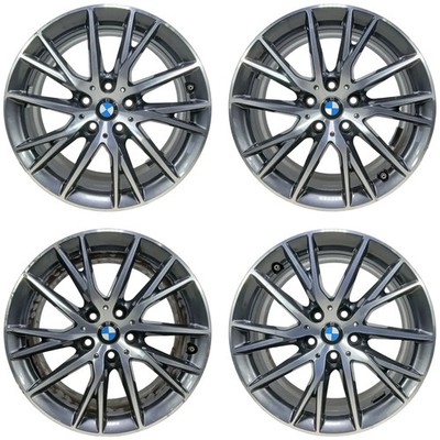 Original Alufelgen BMW 1er F40 2er F44 7Jx17 Zoll ET47 5x112 Style 489 7849122 B