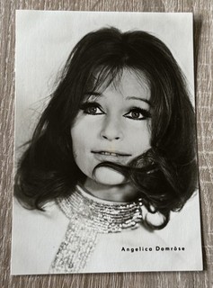 ANGELIKA DOMRÖSE Postkarte Foto Linke Nr. 179/70 DDR
