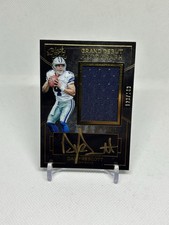 2016 Panini Black Gold Dak Prescott RC Debut Jersey Autograph Auto /149 Cowboys