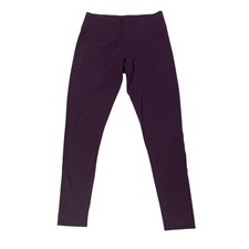 Aerie Chill, Play, Move, Leggings Burgundy Stretch Women s Size Large Activewear