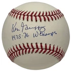 Ken Griffey Sr Signed Autographed ROMLB Baseball w/ 1975-76 Champs JSA COA Reds