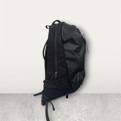 Arc'teryx Arro 22 Backpack, Black with Gold Logo, Unused Nylon