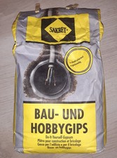 SAKRET 2,5 kg Gips Baugips Bau- und Hobbygips geschmeidig, schnell erhärtend