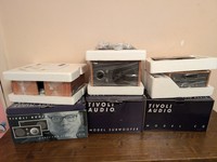 Tivoli Audio Model Two Henry Kloss Stereo Table Radio + CD Player + Subwoofer 
