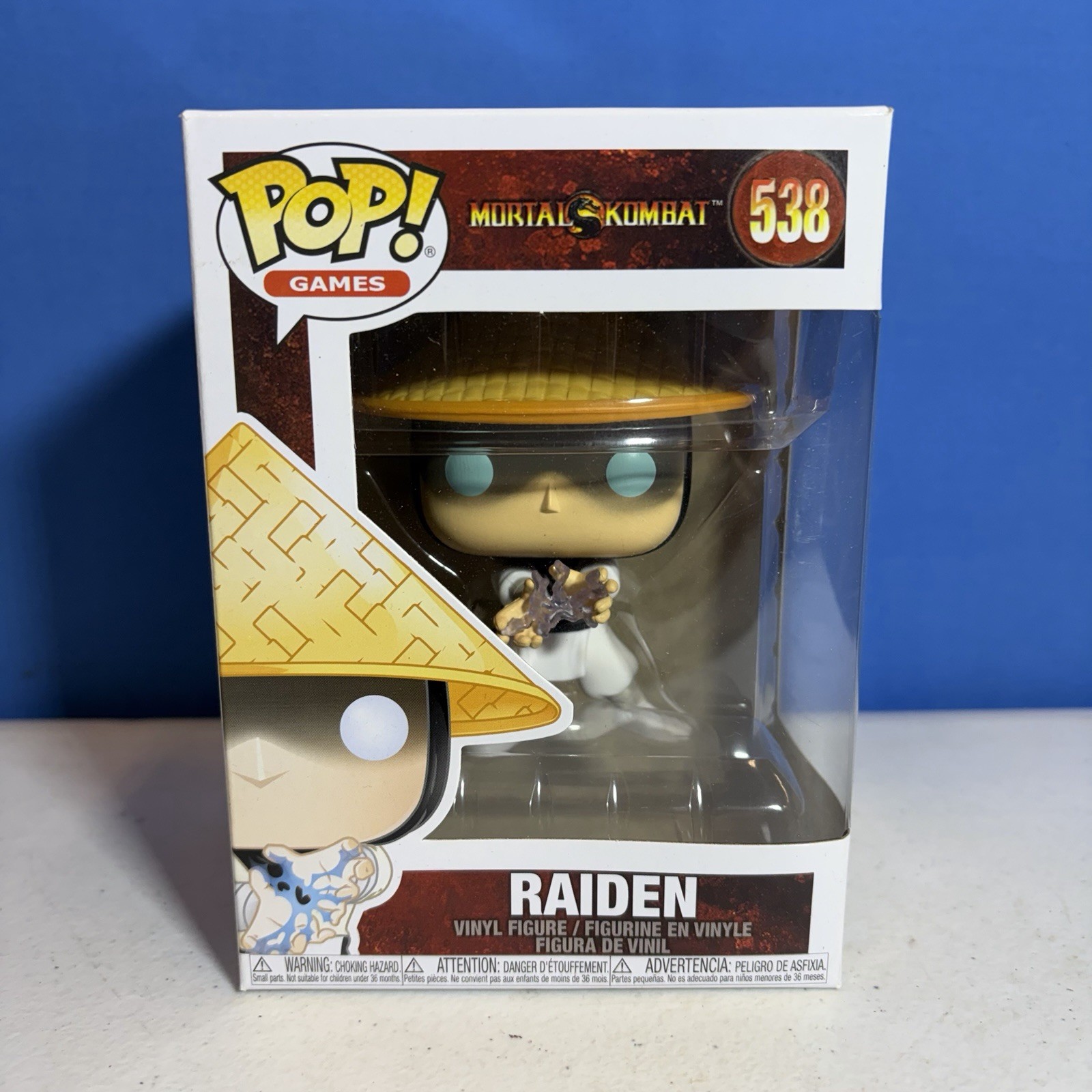 Funko Pop! Vinyl Mortal Kombat Raiden #538 Standard Size Fig