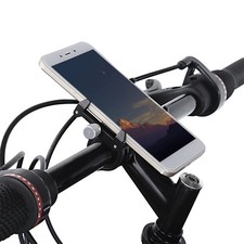 GUB G-85 Bike CNC Phone Holder, 3.5-6.2" Mount, Handlebar Extender, Red