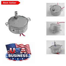 Durable TYC-50 Synchronous Gear Motor - 4W 110V, CCW 15-18RPM for Home Projects