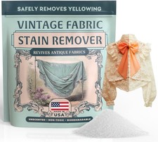 Vintage Fabric Stain Remover - Safely Cleans Retro  16 Ounce Pack of 1 