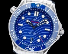 Omega 210.30.42.20.03.001 Seamaster Diver 300M 42MM SS Blue Dial 2