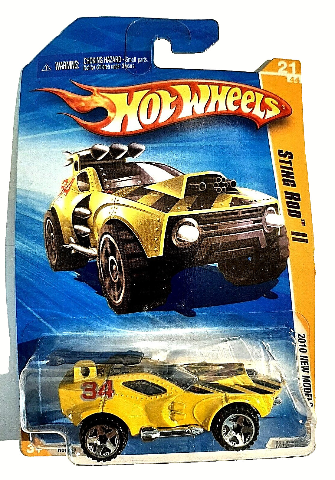 Hot Wheels 2010 New Models Sting Rod II MIssle Launcher new in pack