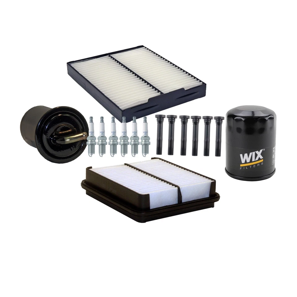 Kit de afinación Wix NGK 6 bujías y botas Kit para Grand Vitara 2.5 V6 DOHC 03-04 Foto 2 de 2