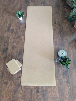 New Eco-Friendly Cork Yoga Mat - 5mm Thick