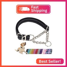 XXL Heavy Duty Martingale Collar for Dogs,Choke Chain for Large Dogs