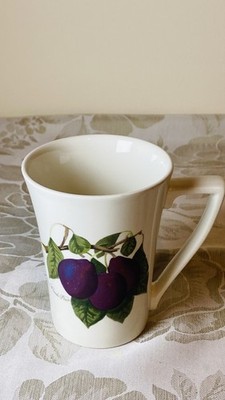 Portmeirion Keramik The Reine Claude Pflaume Kaffee/Tee Frühstück Becher (defekt)
