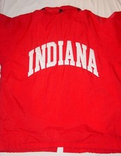 RARE VINTAGE 1990's CHAMPION INDIANA FOOTBALL STADIUM / SIDELINE COAT- LARGE