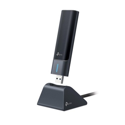 TP-Link WiFi 6E USB Adapter for Desktop PC - (Archer AXE3000, Wi-FI 6E, Black