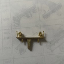 M+F Merker Fischer H0 2002 Einheitspufferbohle Aufsatz Laternen Zurüstteil