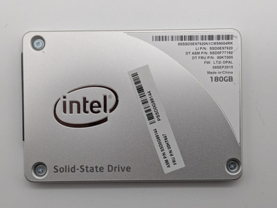#ad Intel Pro 2500 Series 180GB 2.5quot; SATA III SSD SC2BF180A5L $18.49