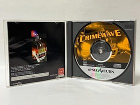 Crime Wave Sega Saturn Japan Import Tested SS Video Game Japanese Edition