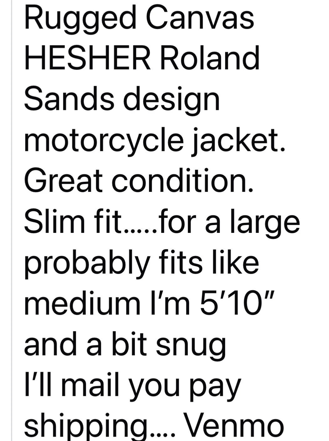 Hesher RSD motorcycle jackets - product detail image 7