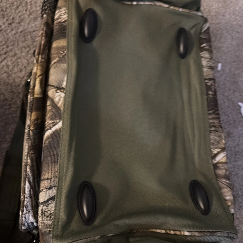 Bolso de Lona Realtree Camuflado Exterior Caza Viaje Equipaje Bolso (Bordado)�� Foto 4 de 4