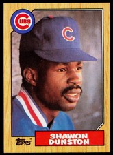 1987 Topps #346 Shawon Dunston