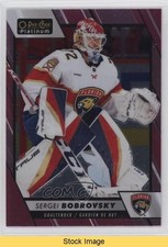 2023-24 O-Pee-Chee Platinum Matte Pink Sergei Bobrovsky #31 READ 1e7g