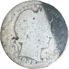 1902 Barber Quarter Silver 25C US Coin Circulated Uncertified Collectible