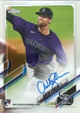 2021 Topps Chrome Colorado Rockies Rookie Ashton Goudeau Auto RA-AGO