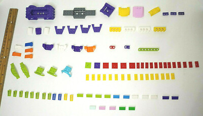 100 piece set Lego Technic Friends Purple Transportation Car Mud Guard MOC