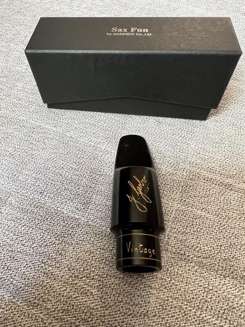 JOHANNES GERBER Vibra Dust R Vintage Model Alto Saxophone Mouthpiece