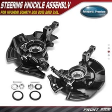 2x Steering Knuckle Assembly for Hyundai Sonata 2011 2012 2013 L4 2.0L Front L&R
