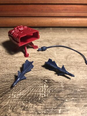 #ad Vintage 1986 G.I. Joe Action Equipment Cobra Battle Gear Missiles Accessories B2 $10.50