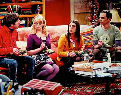 Howard Bernadette Amy Sheldon The Big Bang Theory Lunch Time Poster 11''x14''