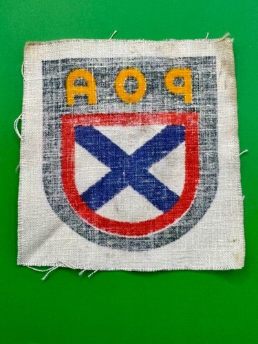 Original WWII German Army Russian Volunteer Sleeve Patch - Picture 2 of 2