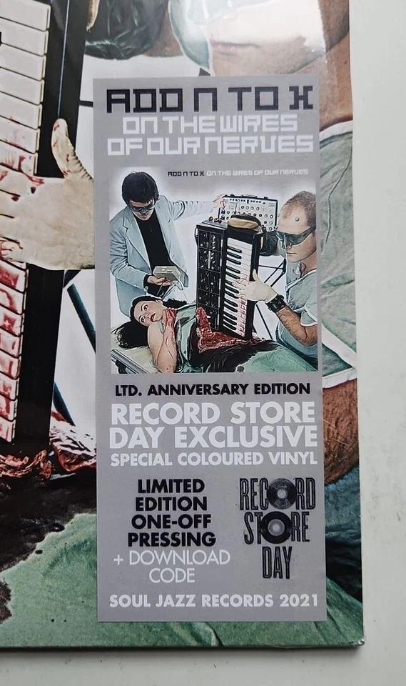 Add N To X - On The Wires Of Our Nerves - RSD Ltd Colour Double Vinyl 2 x LP NEW Foto 3 de 3