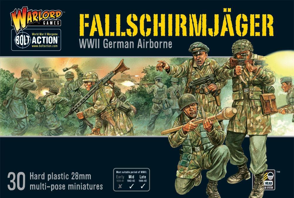 Fallschirmjager (german Paratroopers), Deutschland, Bolt Action Ww2,