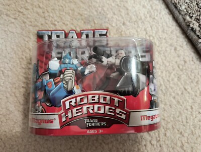 Hasbro Transformers - Robot Heroes - ULTRA MAGNUS & MEGATRON - 2006