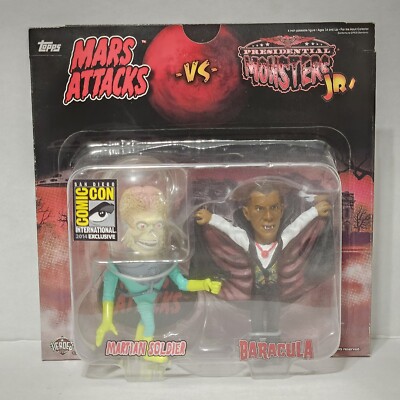 2014 SDCC Exclusive Mars Attacks Presidential Monsters JR Baracula Obama RARE