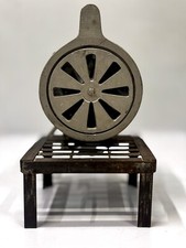Made in India Kheraj Nautical Iron Hand Siren &ndash; Industrial Floor-Mount Ship Horn
