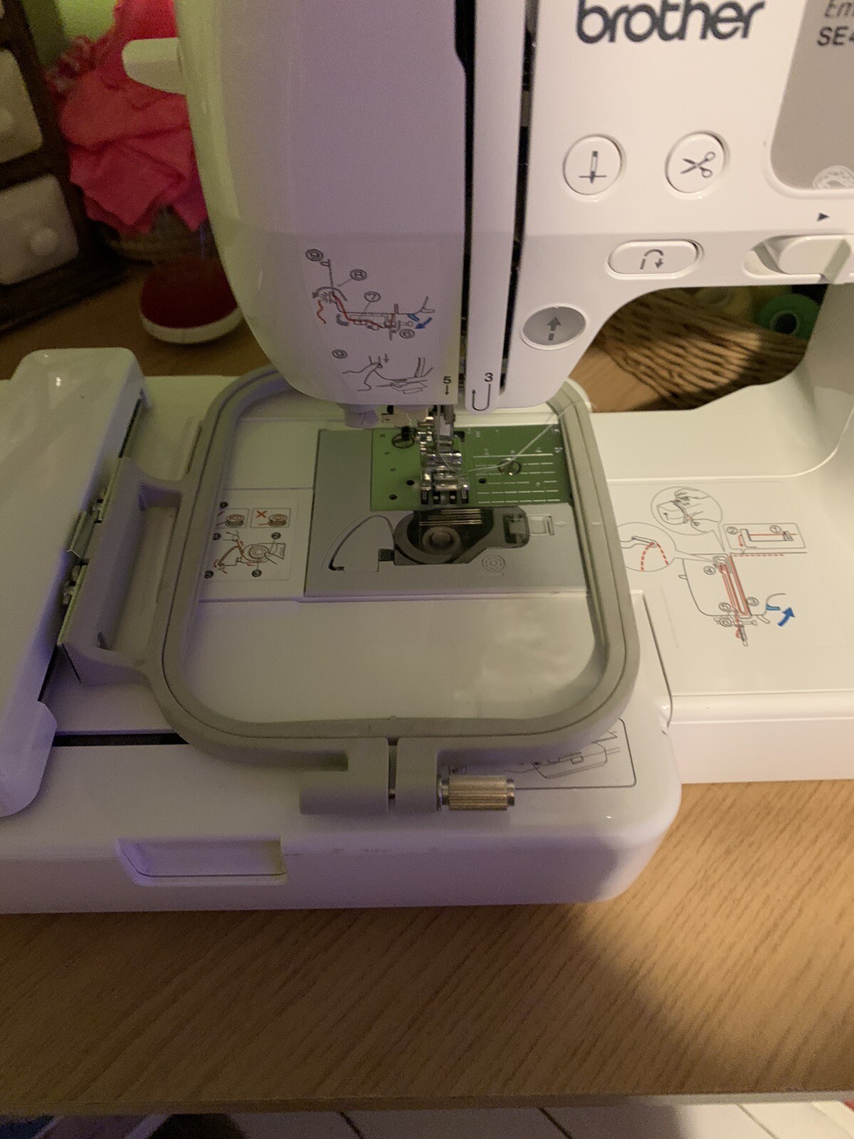 REDUCED !!! REDUCED!!!! Brother SE425 Sewing AND Embroidery Machine eBay