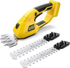 Cordless Grass Shear & Hedge Trimmer for DEWALT 20V Battery, 2 in 1 Handheld Ele