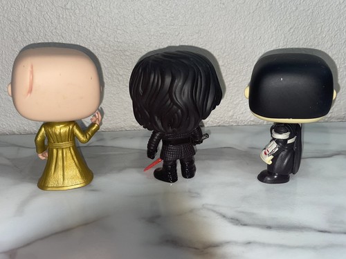 Funko Pop Star Wars - Supreme Leader Snoke, Kylo Ren & Chirrut Imwe (Set of 3) - Picture 2 of 5