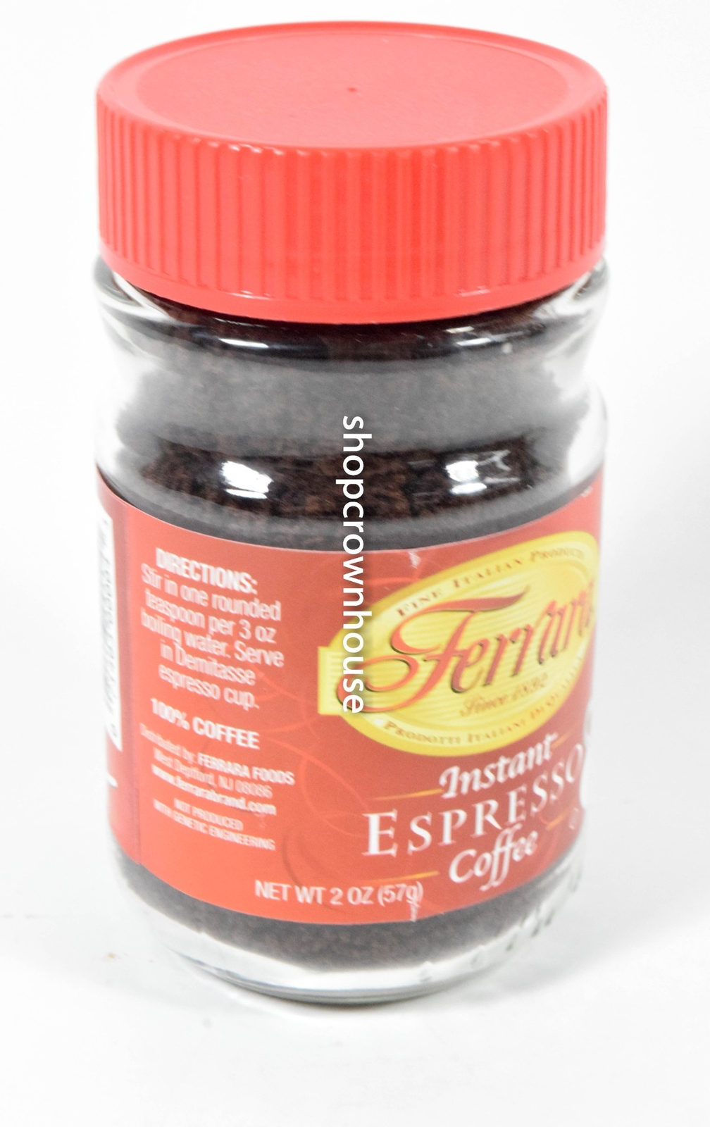 Ferrara Espresso Instant Coffee 2 Oz Set of 2 for sale online eBay