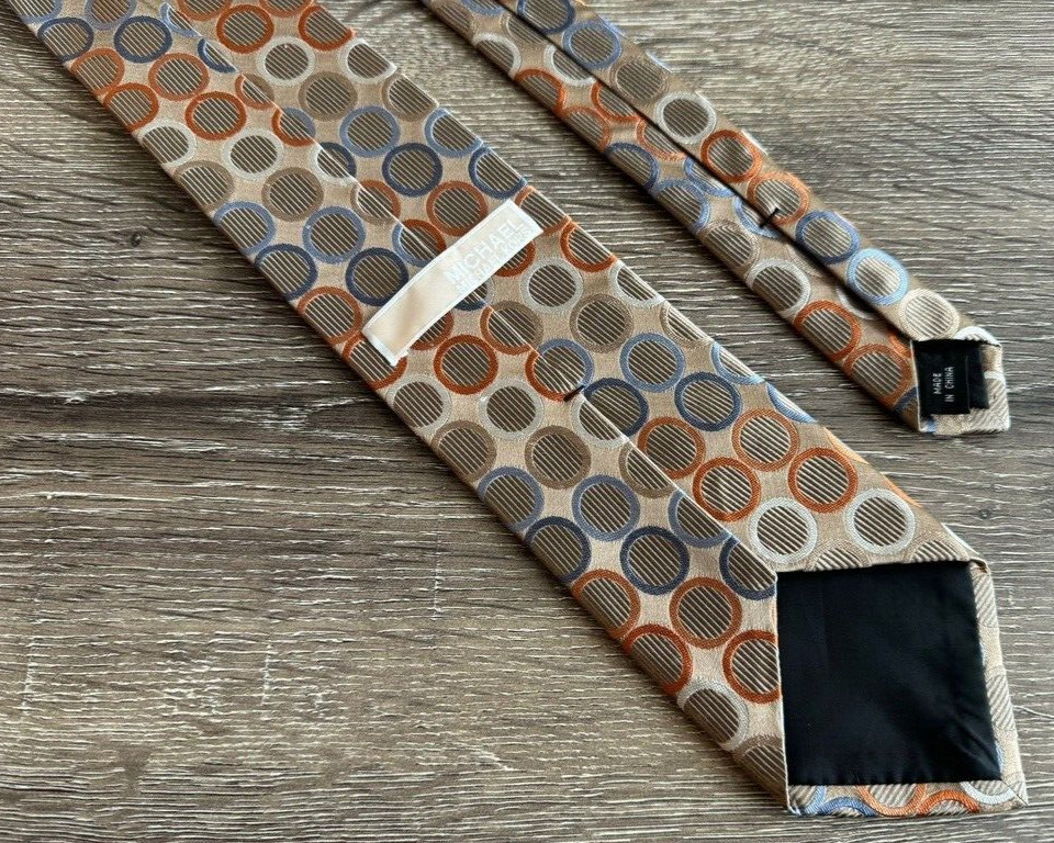 Michael Kors Multicolored Circle Pattern Men's Ne… - image 3