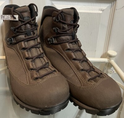 British Army Issue Brown AKU Pilgrim High Liability Gore-Tex Boots 6M UK  AK26M UK