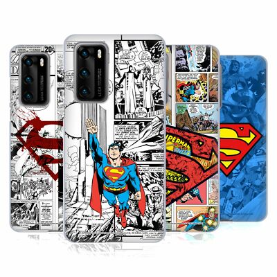 OFFICIAL SUPERMAN DC COMICS COMICBOOK ART SOFT GEL CASE FOR HUAWEI PHONES