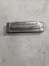 Vintage Bluesband Harmonica Silver Hohner Band